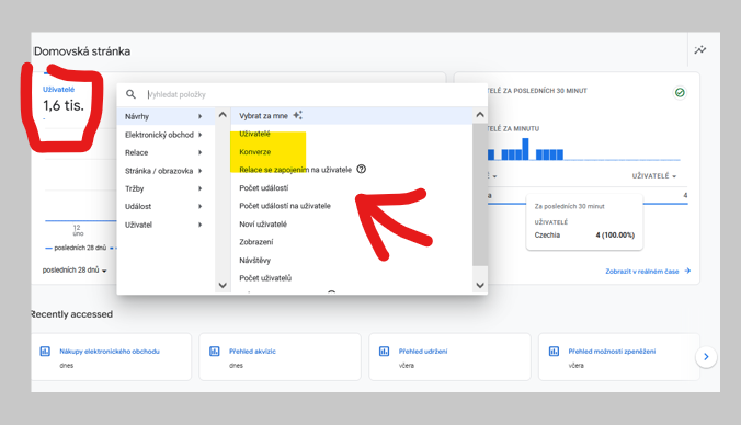 Webinář Google Analytics 4 Webinář Google Analytics 4