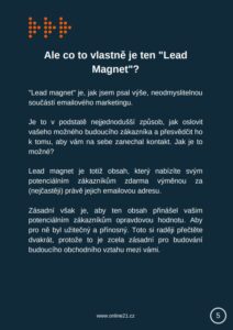 110 ověřených tipů na lead magnety, strana 5